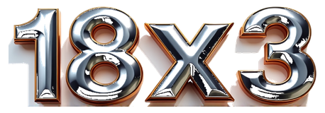 18x3 logo